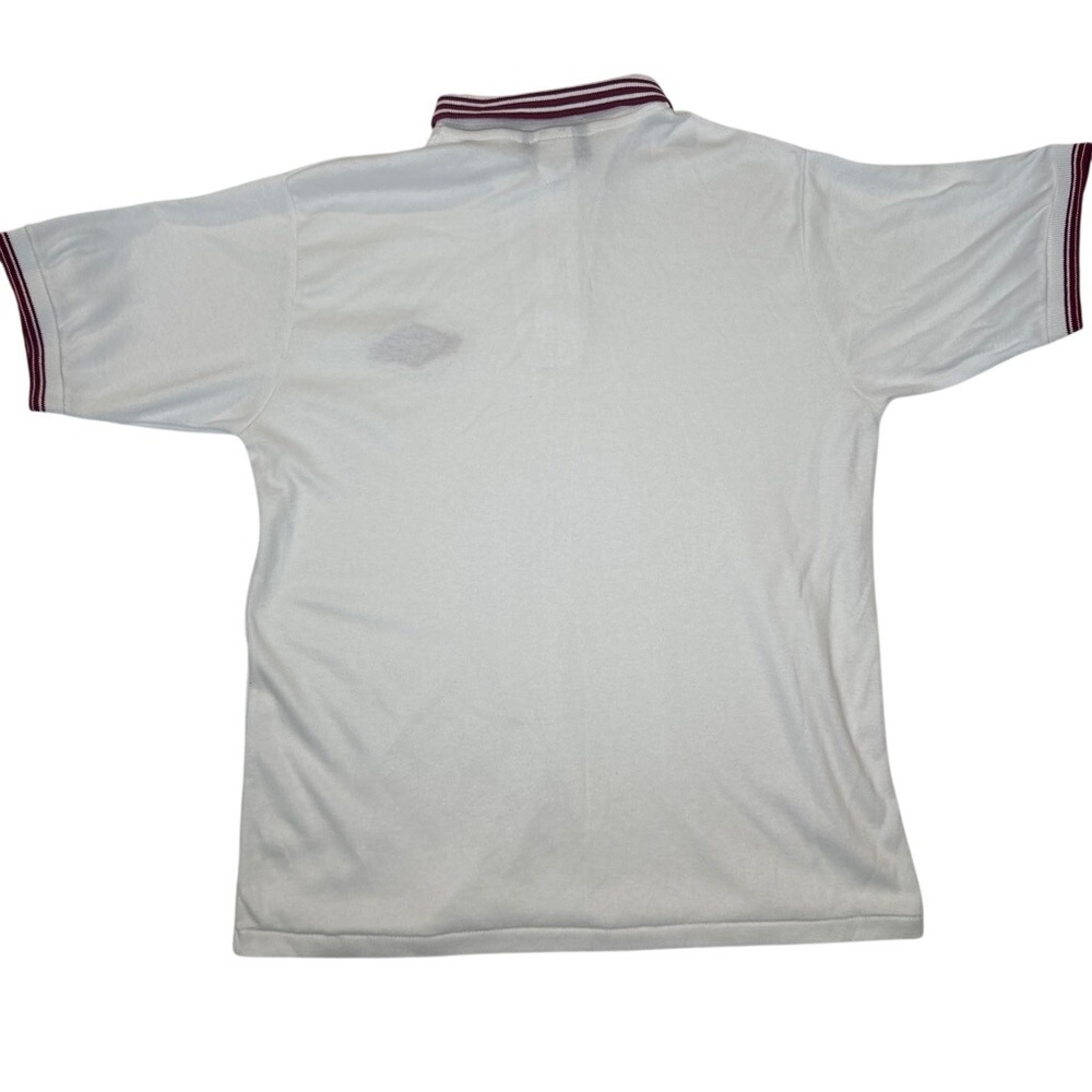 Vintage Souvenir Tropicana Atlantic City Polo Shirt White USA Made LARGE - Picture 6 of 6